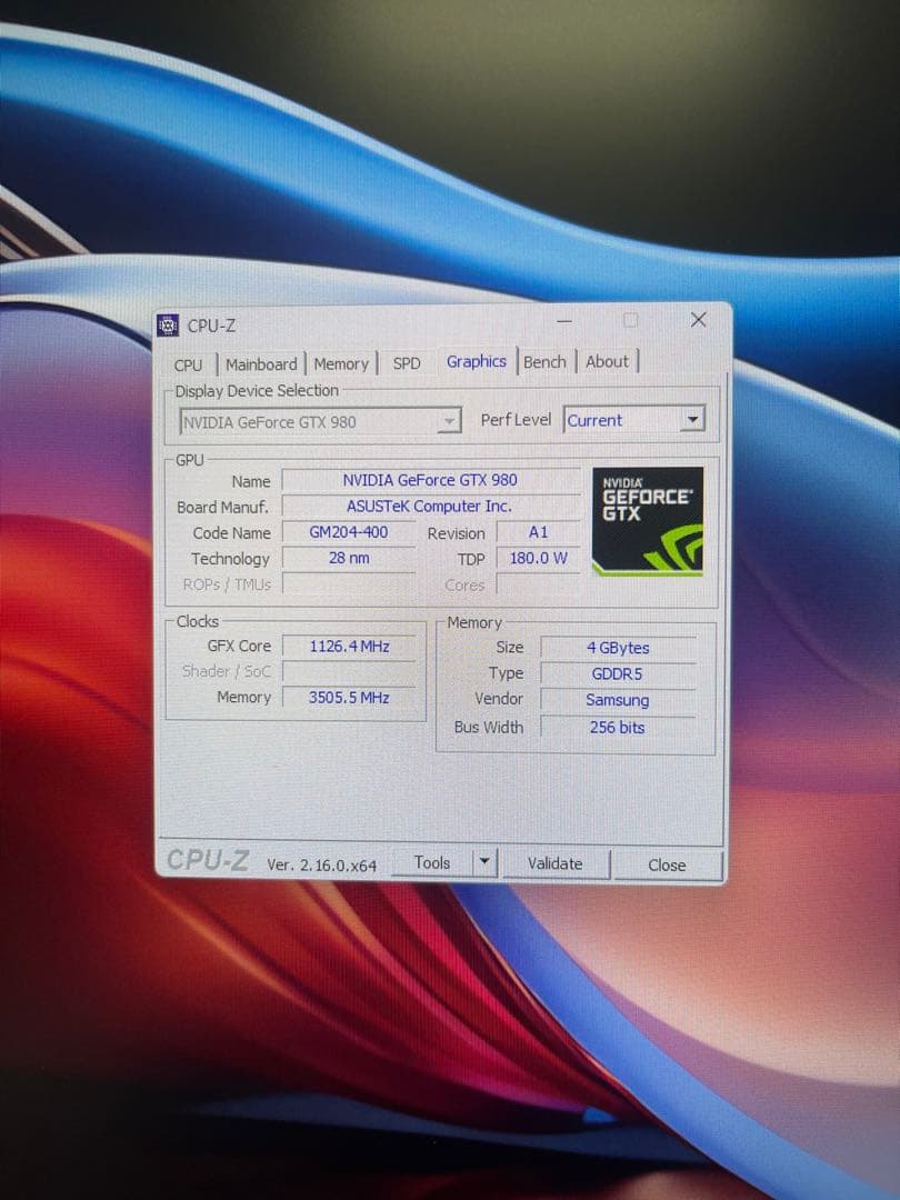 GTX980 ASUS STRIX グラフィックカード 4GB/gddr5