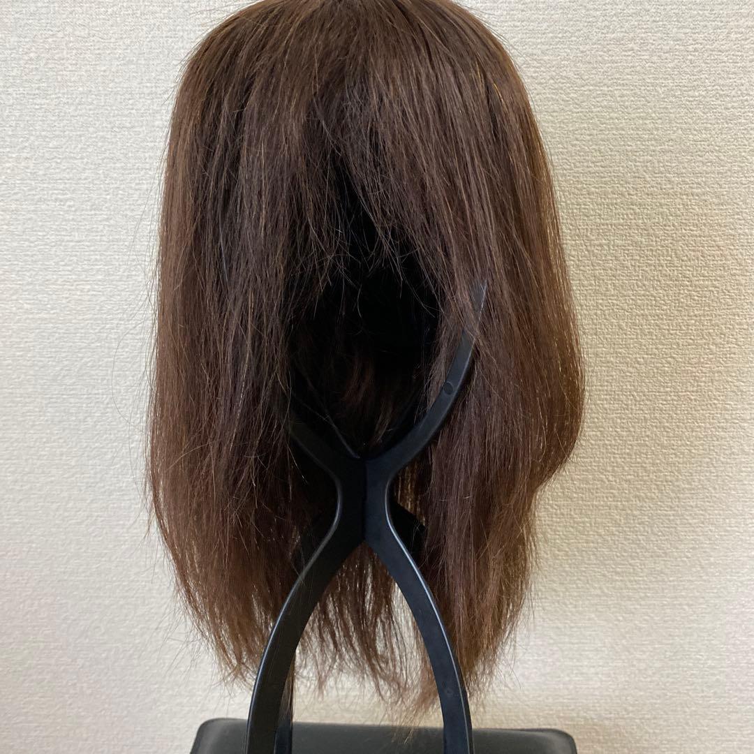 人毛ウィッグ　人毛100%