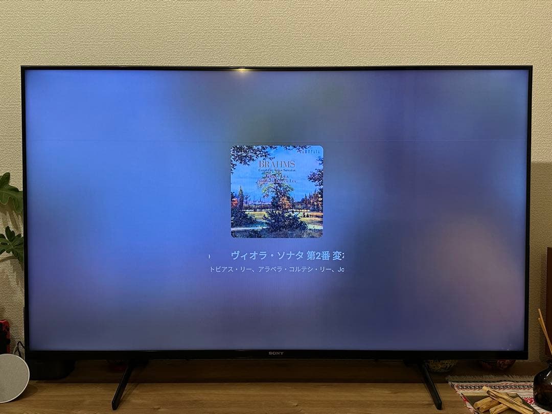 【液晶横線有り】SONY BRAVIA 液晶テレビ 50V型 KJ-50X85J