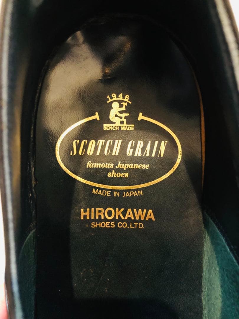 ★美品★定価40,000円！ スコッチグレイン ストレートチップ 26.5EEE