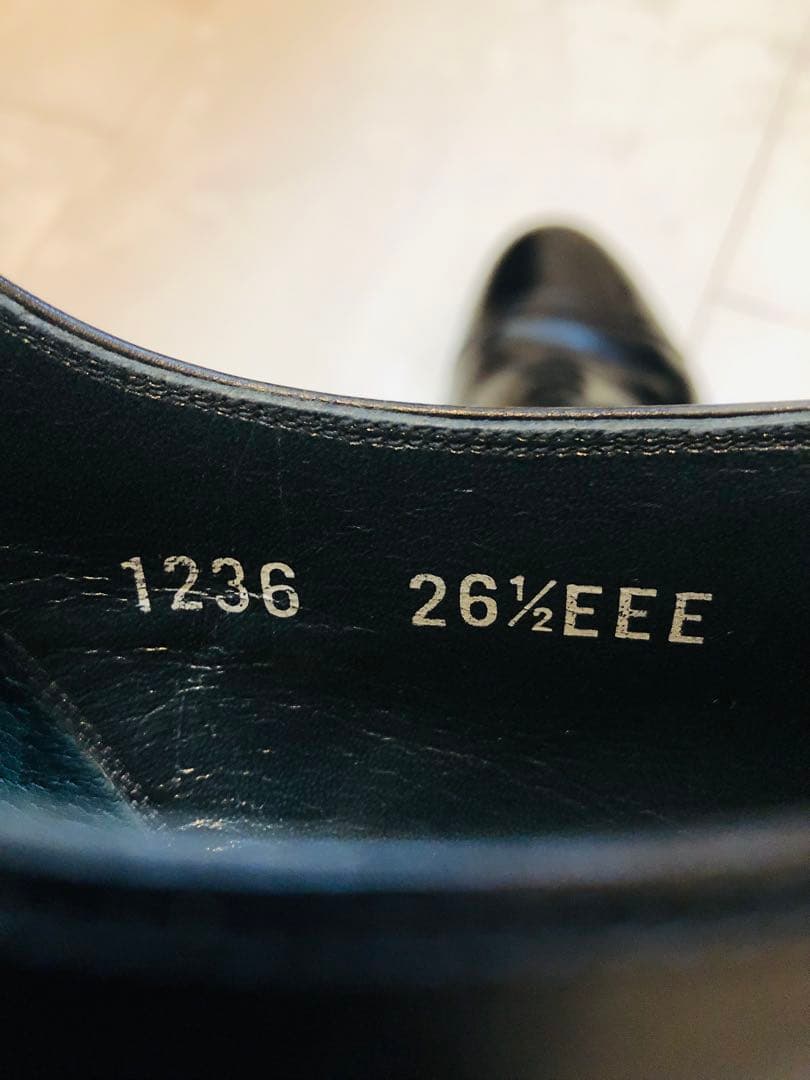 ★美品★定価40,000円！ スコッチグレイン ストレートチップ 26.5EEE