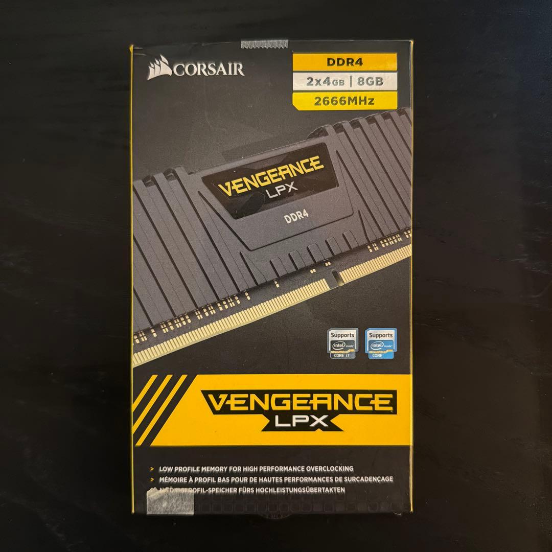 メモリー Corsair Vengeance LPX DDR4 8GB 2666MHz