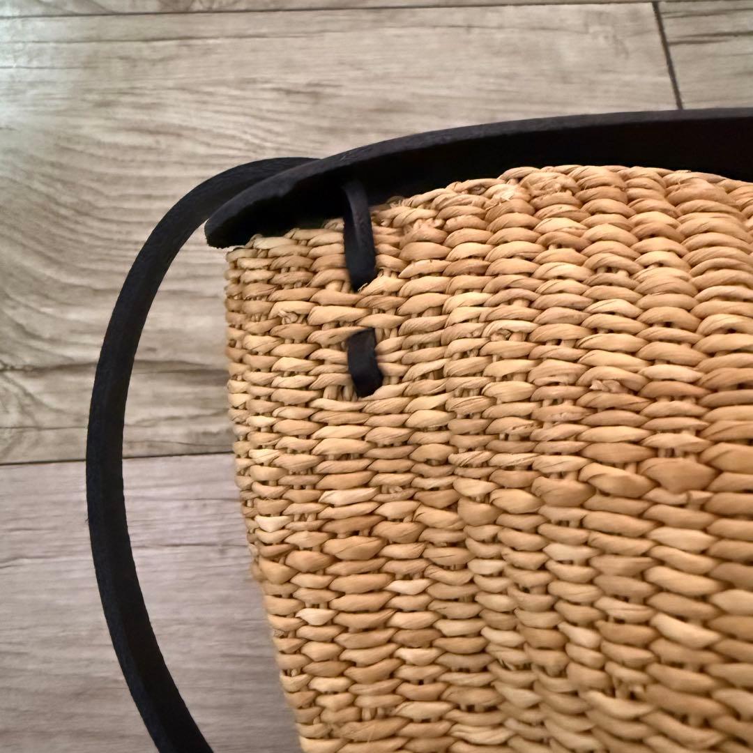 新品 イネスブレッサンド　MEDIUM WALNUT かごバッグ