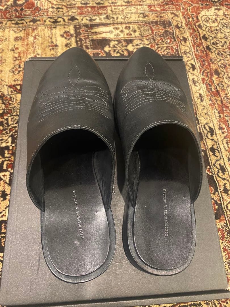 DIMISSIANOS&MILLER 柿乃葉　馬革ウエスタンサボ