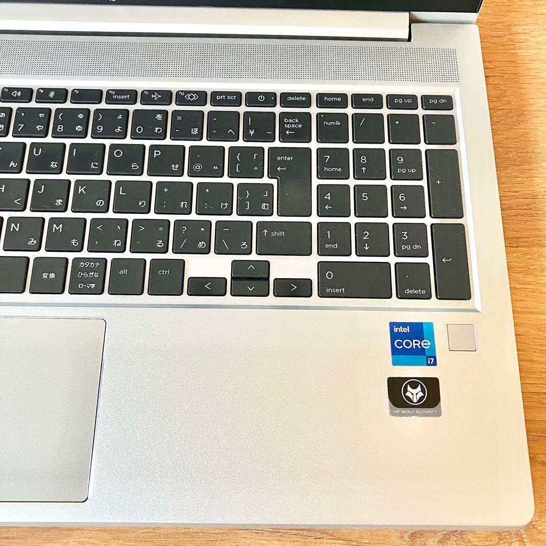 【第12世代i7】HP/16GB/Win11/ノートパソコン/SSD/512GB