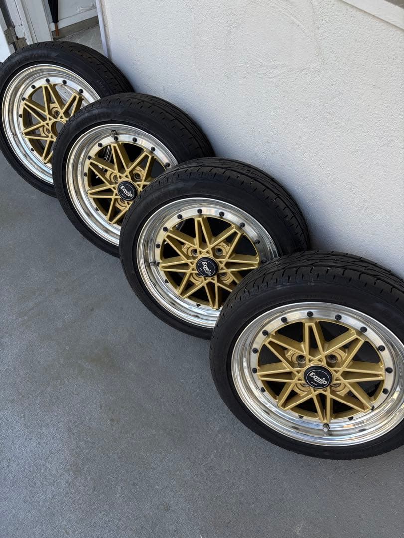 WORK equip03 15インチ　4本　引き取り希望