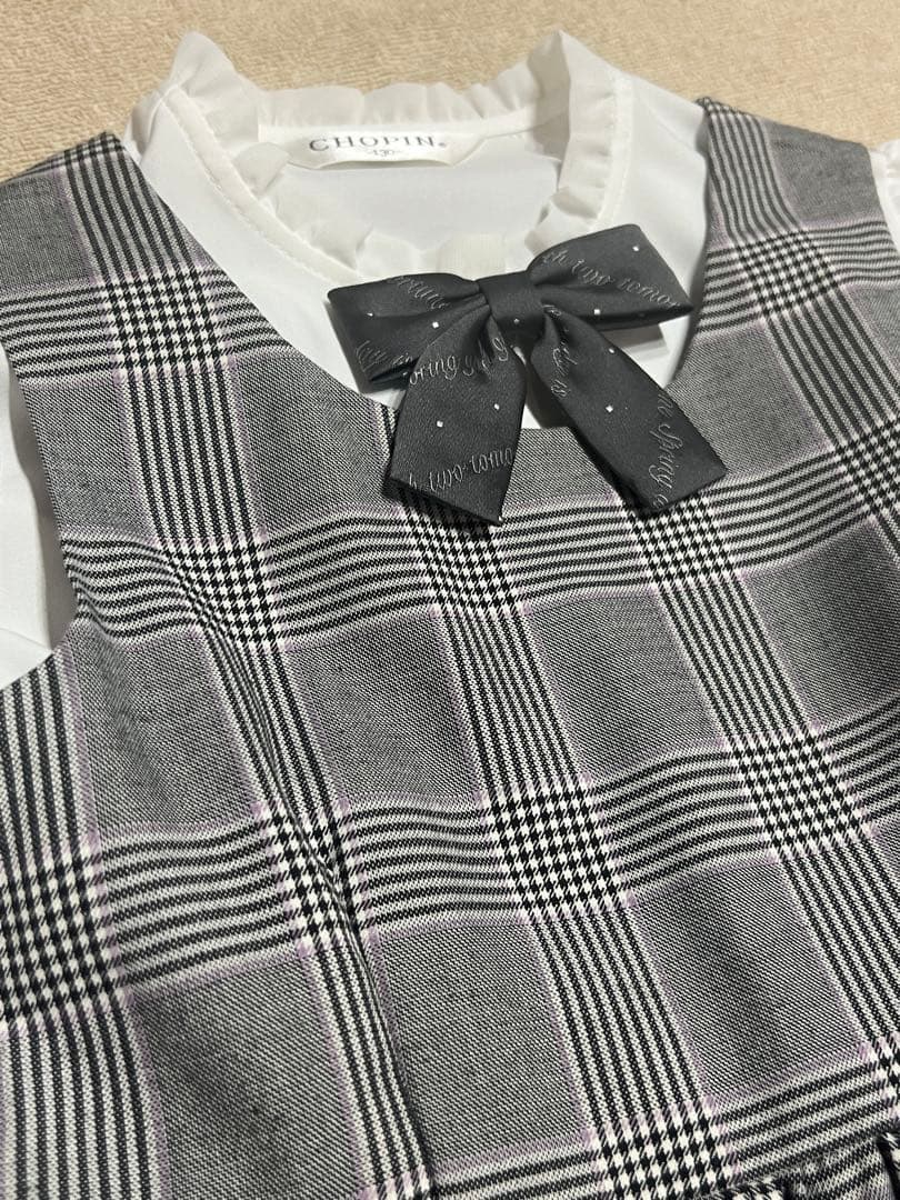 最終値下げ【【CHOPIN】ダブルショートジャケットアンサンブル　130