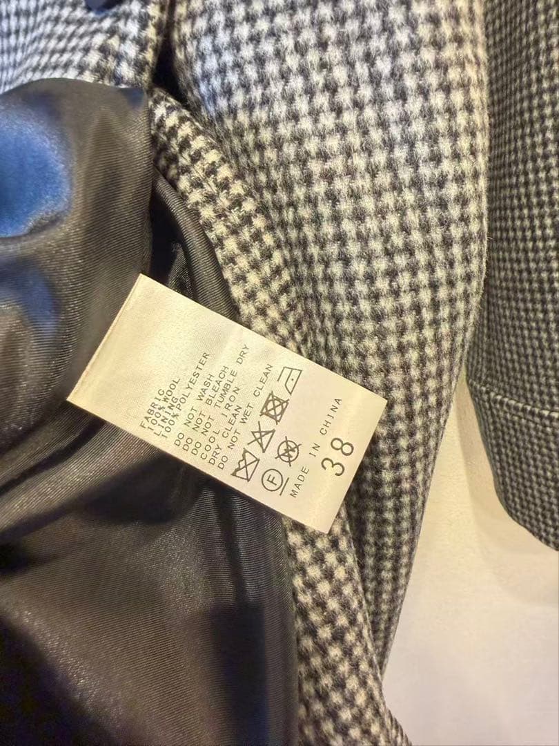 JOURNAL STANDARD スーパー140ビーバーノーカラーミドルコート