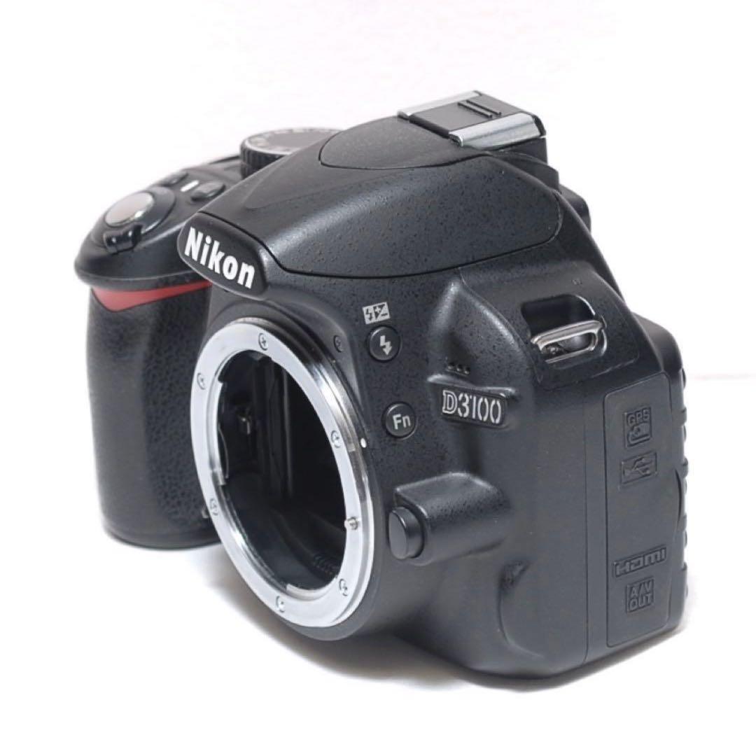 一眼レフデビューに✨Nikon D3100✨ニコン✨シングルレンズ✨少シャッター