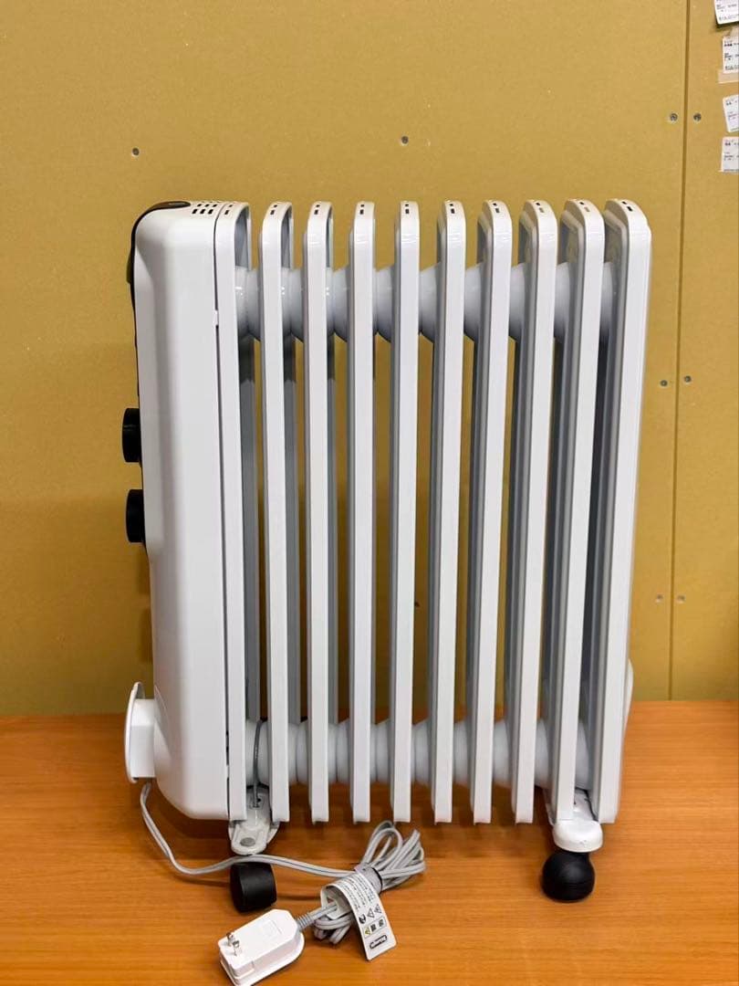 De'Longhi オイルヒーター RHJ35M1015-BK ホワイト