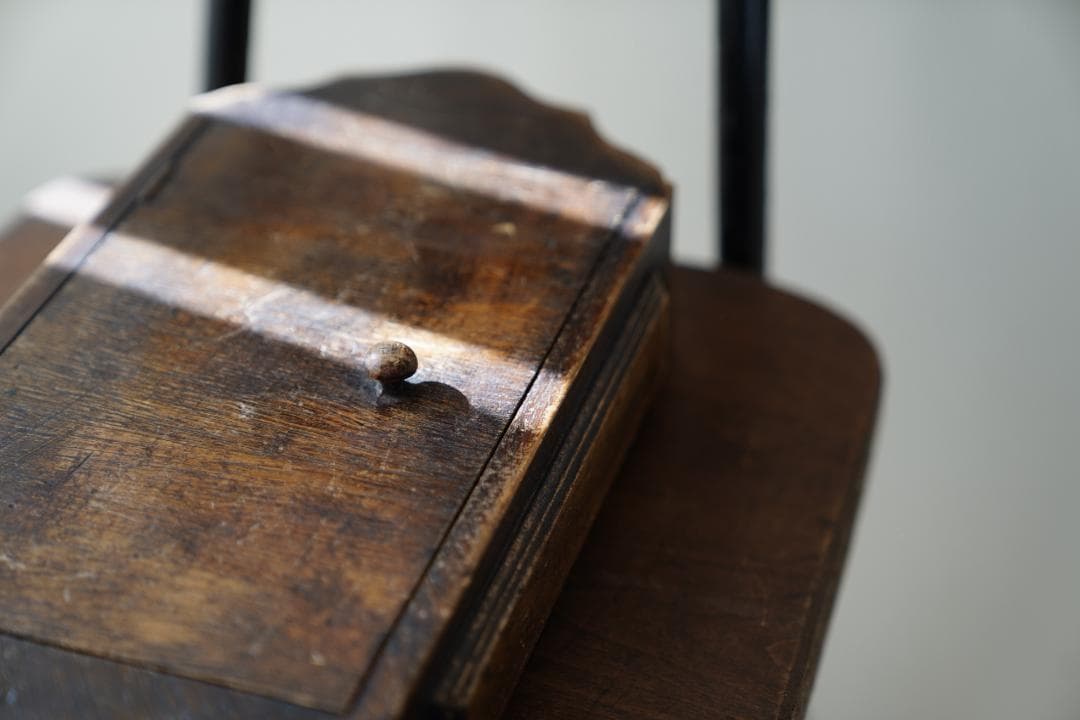 アンティーク雑貨　蚤の市　アンティークキーボックス