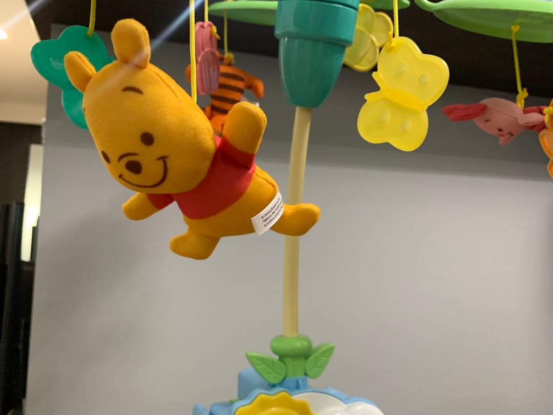 【新品・未使用】プーメリー★プーさん 6WAY ジムにへんしんメリー