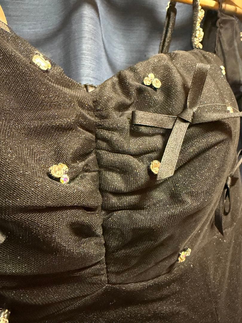 み*い様 ROBE de FLEURS オフショルダーミニドレス