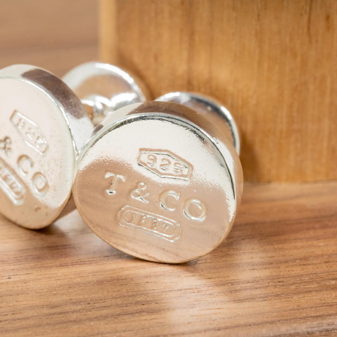 TIFFANY&Co. ヴィンテージ ラウンド カフリンクス