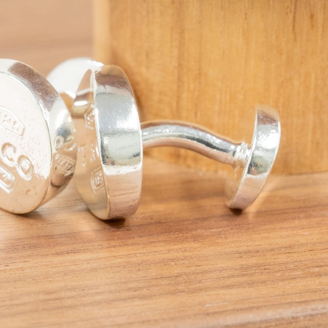 TIFFANY&Co. ヴィンテージ ラウンド カフリンクス