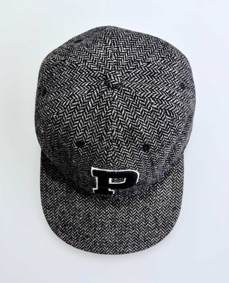 ラルフローレン　ポロ　ウールブレンドヘリンボーンボールキャップ　ワンサイズ未使用