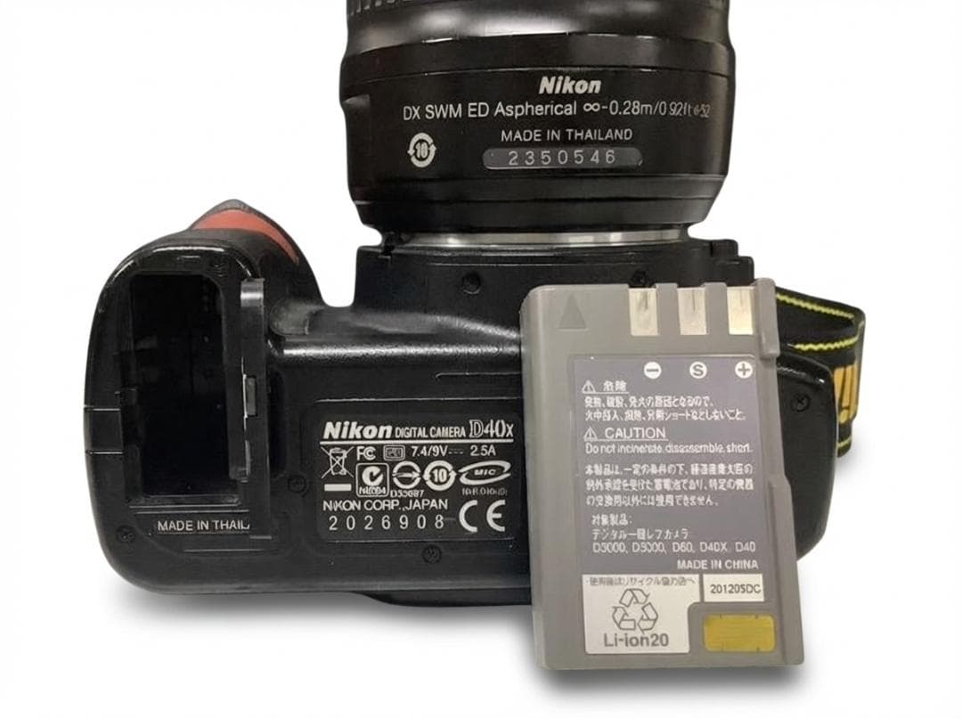初心者オススメ✨ Nikon D40X レンズセット 一眼レフ カメラ