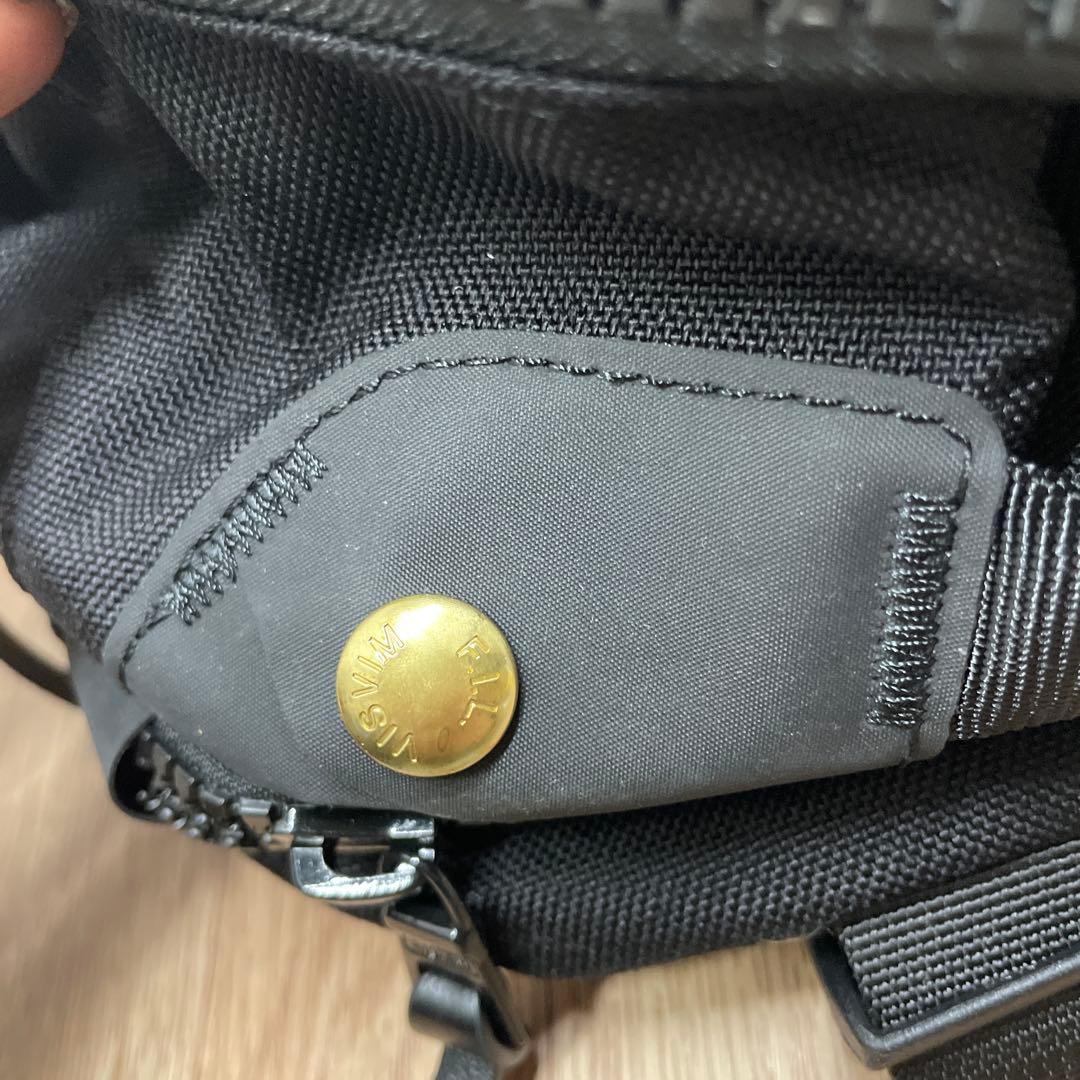 新品未使用　VISVIM CORDURA20Lレザーバックパック 黒
