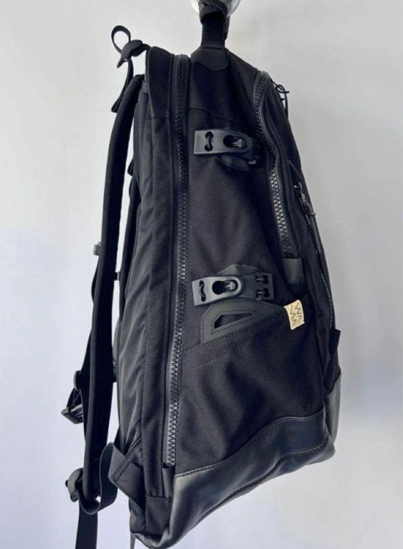 新品未使用　VISVIM CORDURA20Lレザーバックパック 黒