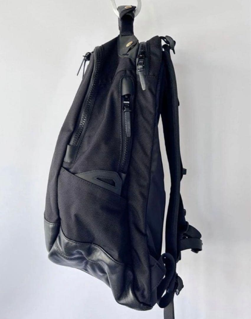 新品未使用　VISVIM CORDURA20Lレザーバックパック 黒