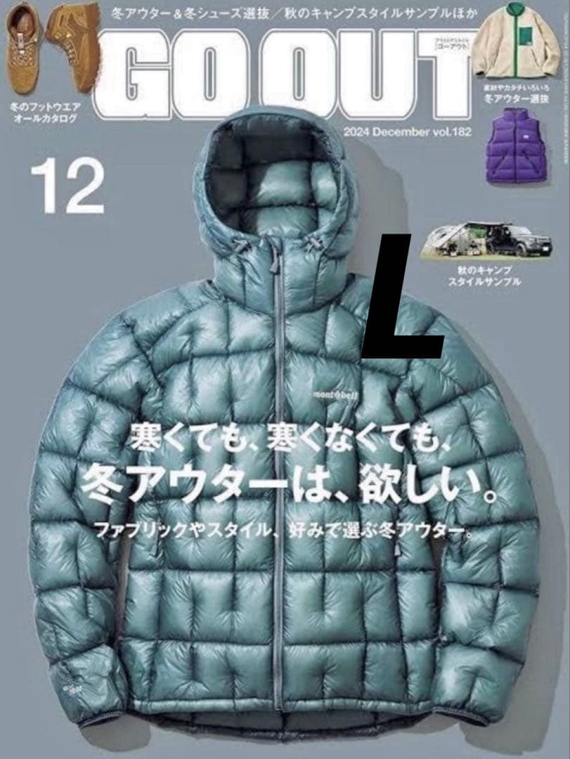 モンベルプラズマ 1000アルパインダウンパ一カ 完売品 Lサイズ