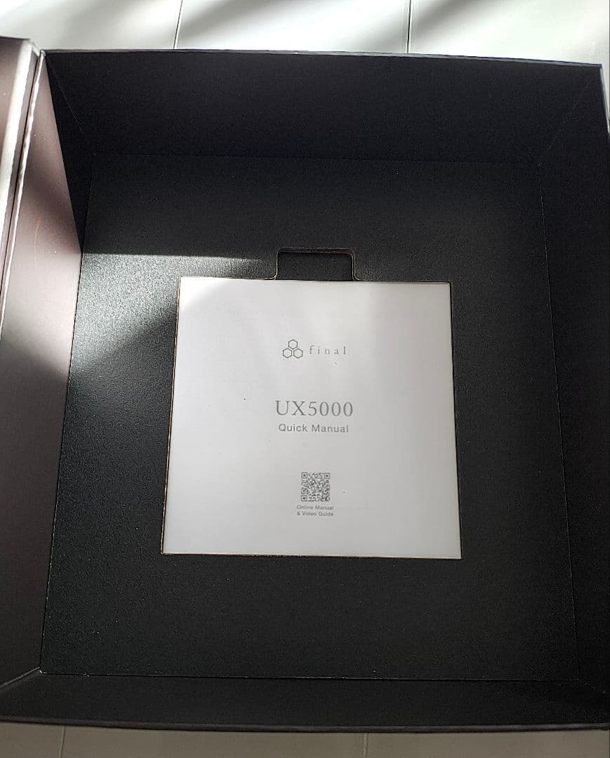 final ファイナル UX5000 ワイヤレスヘッドホン【使用1時間のみ】