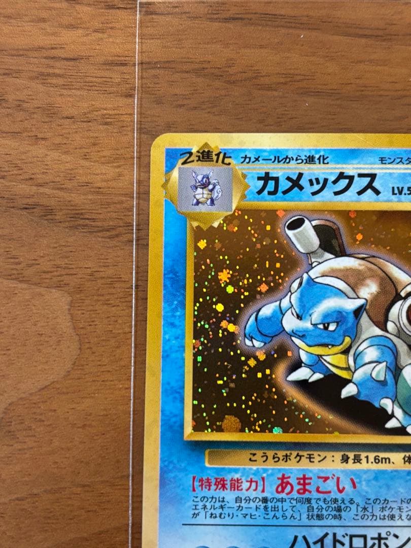 【旧裏】カメックス_「とりかえっこプリーズ」 キャンペーンカード PROMO