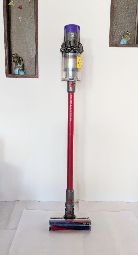 【55分稼働】ダイソン掃除機V10 スタンド(フロアドック）付き　①