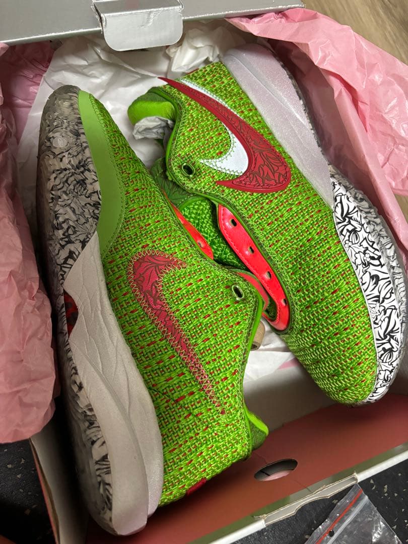 Nike レブロン２０　　バッシュ　25.5 クリスマスカラー