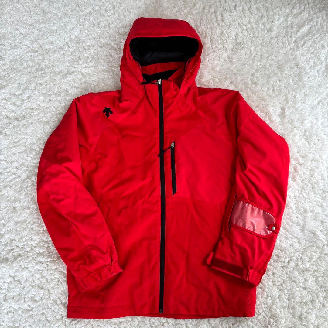 美品　デサント　スキーウェア上下セット　メンズ　M スノーボード　ヒートナビ