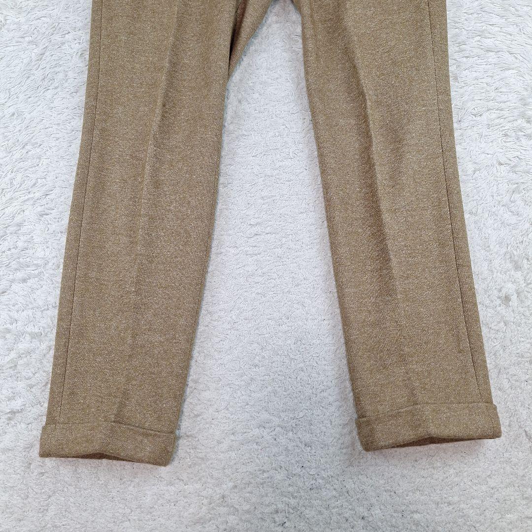 美品✨エディフィス　トラベルスーツ　ストレッチ　ブラウンカーキ　M