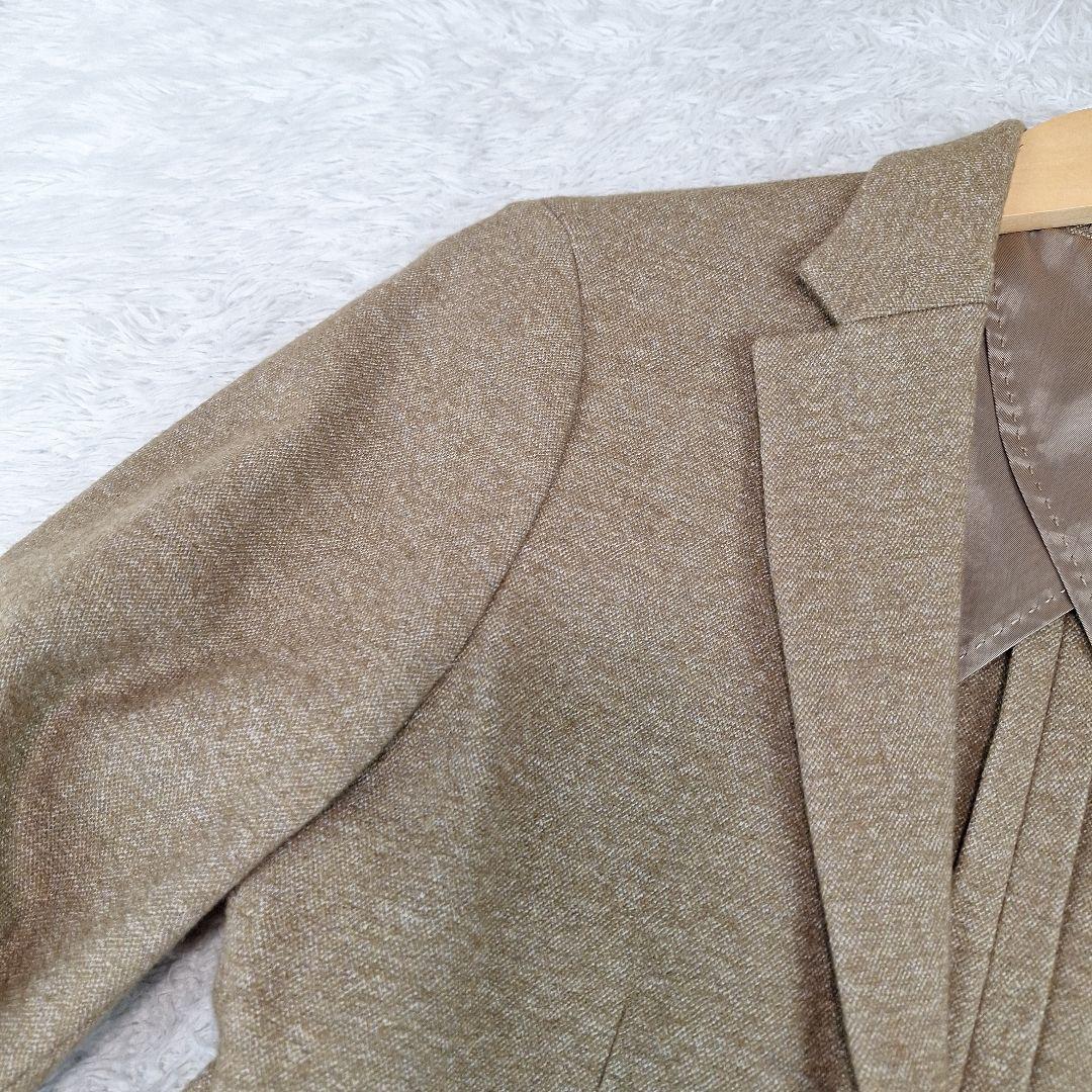 美品✨エディフィス　トラベルスーツ　ストレッチ　ブラウンカーキ　M