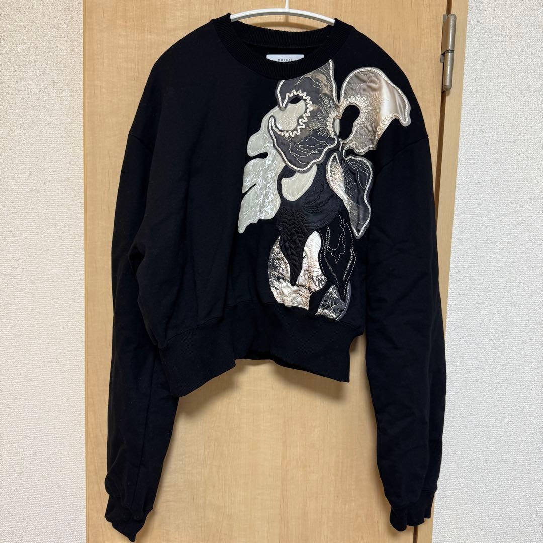 【MURRAL】Patchwork embroidered sweatshirt