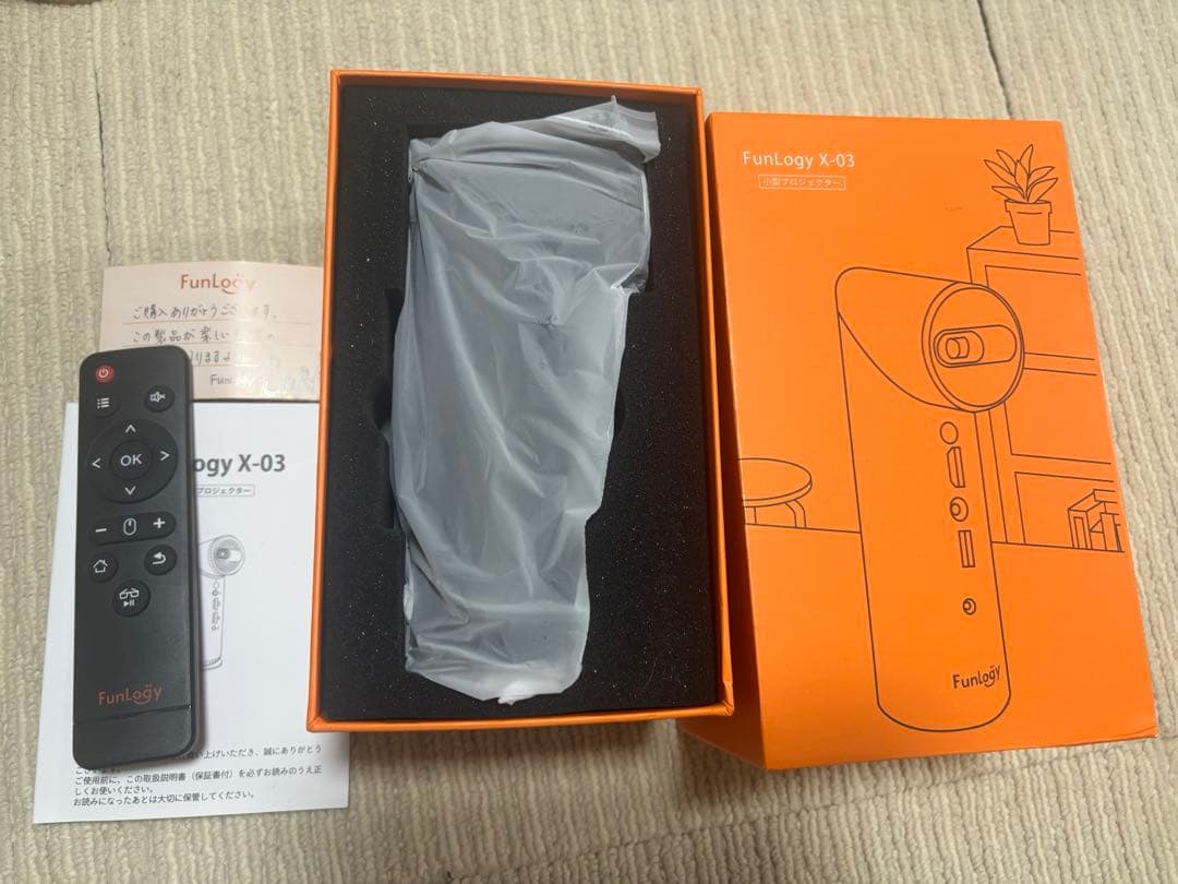 Fun Logy X-03 小型プロジェクター