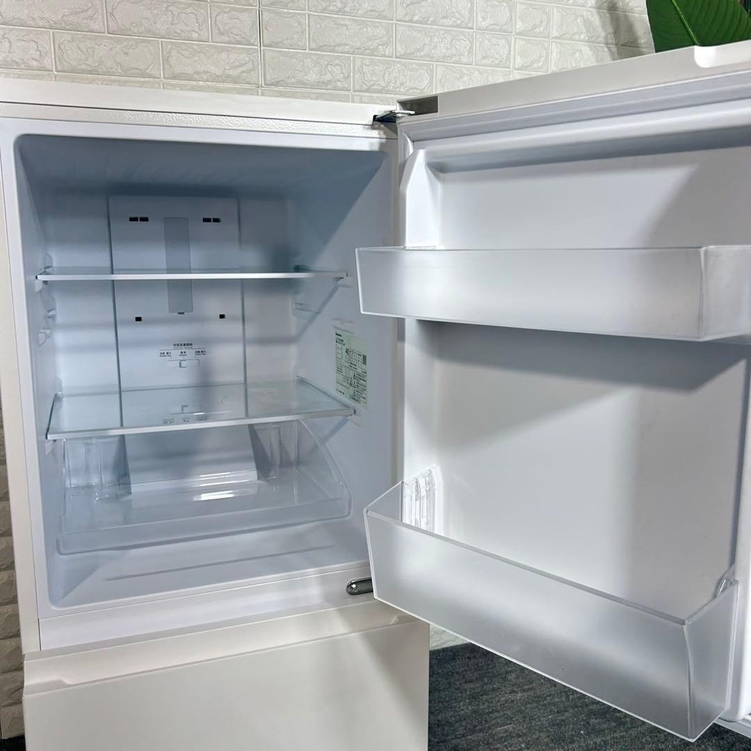Panasonic 冷蔵庫 NR-B16C1-W 156L 2024年 L037