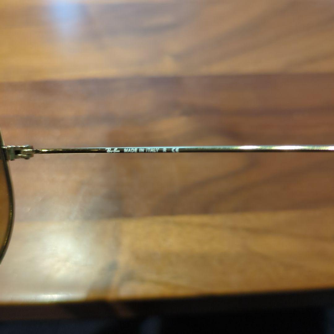 Ray-Ban RB3025 001/3Kゴールド アビエーター ミラーレンズ