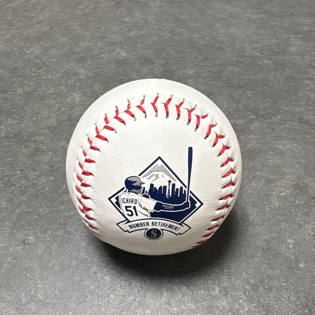【貴重・限定数】イチロー 背番号51 永久欠番 引退記念ボール 殿堂入り