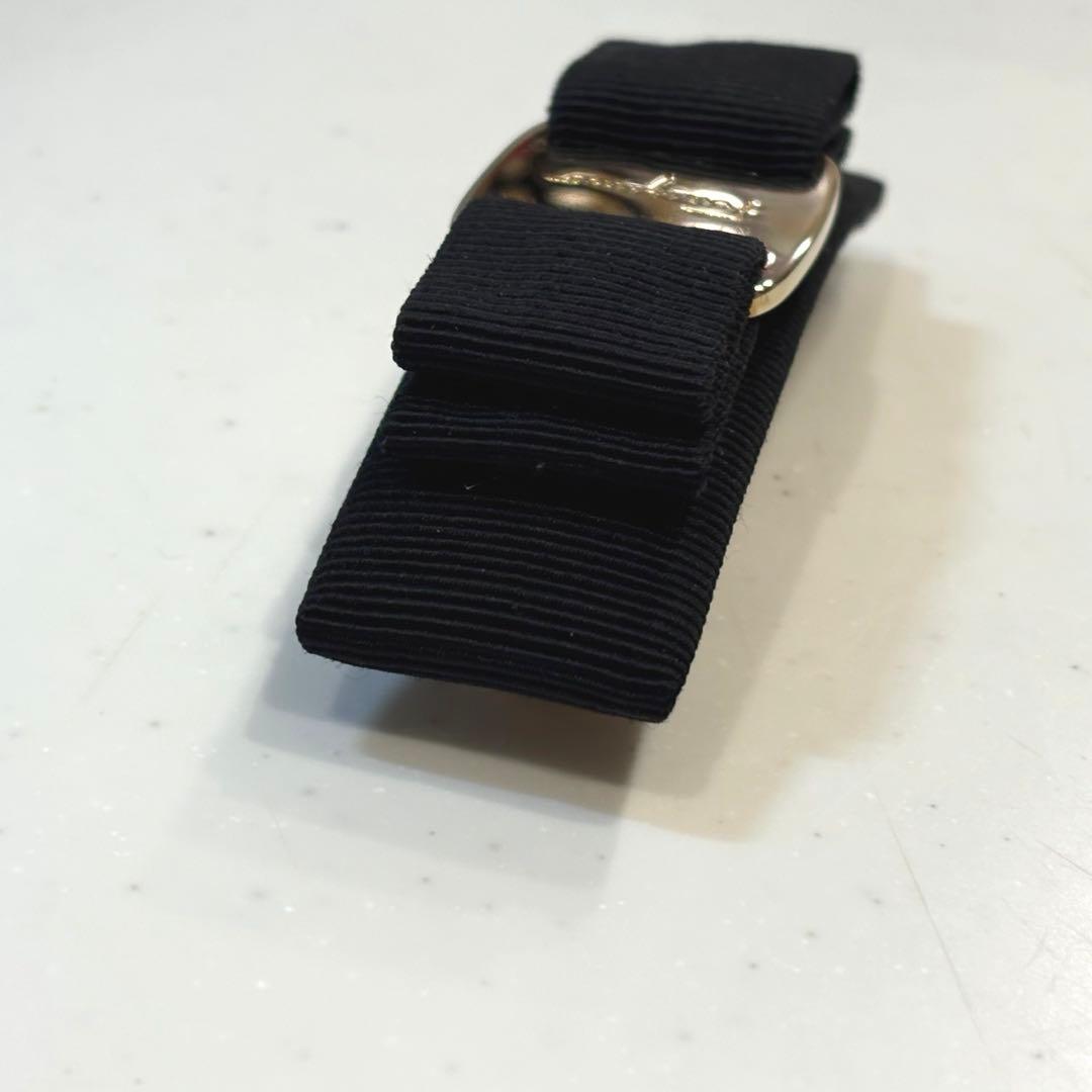 Salvatore Ferragamo ブラック バレッタ