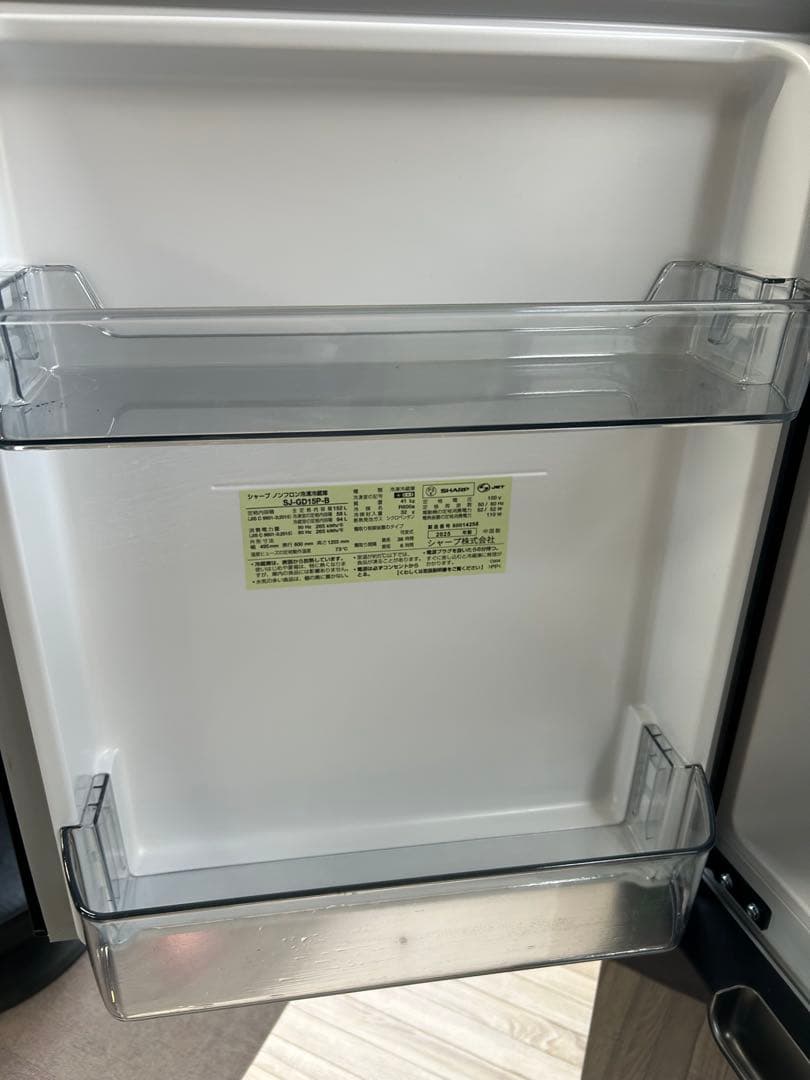 ♦︎⑤2025年製品 SHARP 152L 冷蔵庫 一人暮らし 小型
