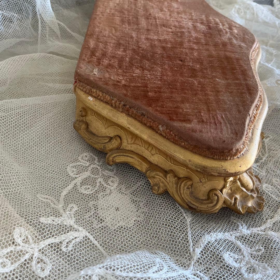 ♡希少♡　フランス　アンティーク　ディスプレイ台　台座　ポワドレ