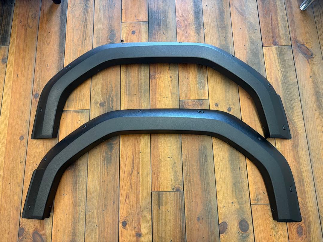 ランクル250 JAOS オーバーフェンダー　ラプターライナー塗装