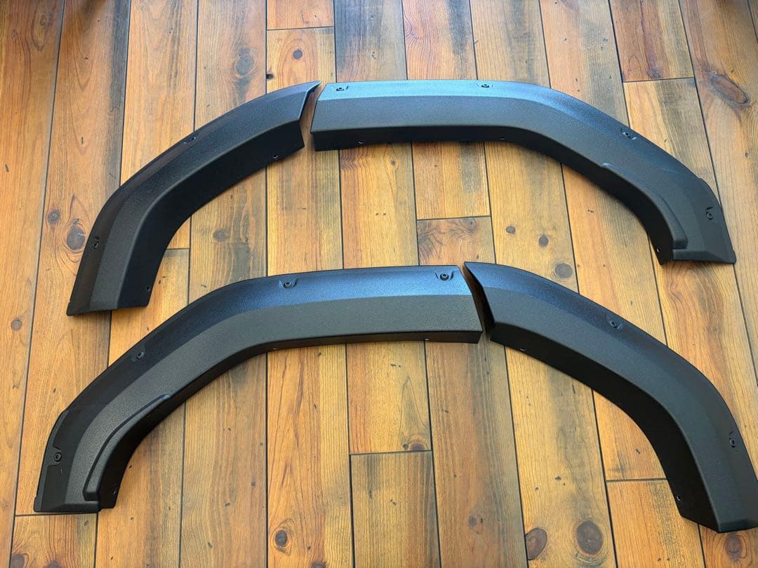 ランクル250 JAOS オーバーフェンダー　ラプターライナー塗装