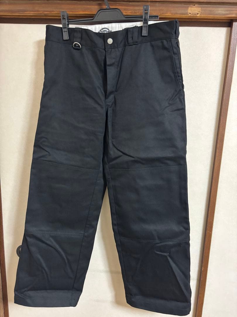 Dickies × Evilact 隠しポケット ダブルニーパンツ