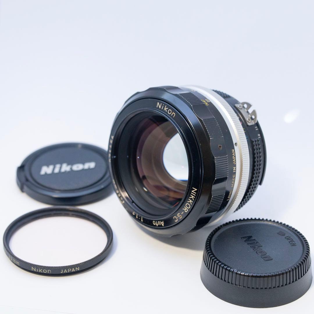 NIKKOR 55mm F1.2 Auto SC 純正Ai改造済み！
