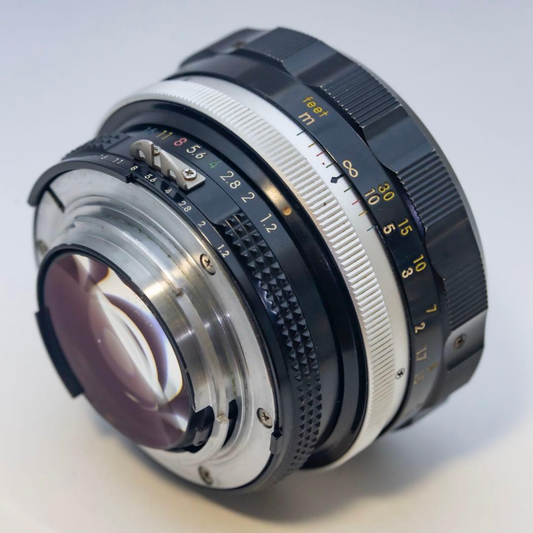 NIKKOR 55mm F1.2 Auto SC 純正Ai改造済み！