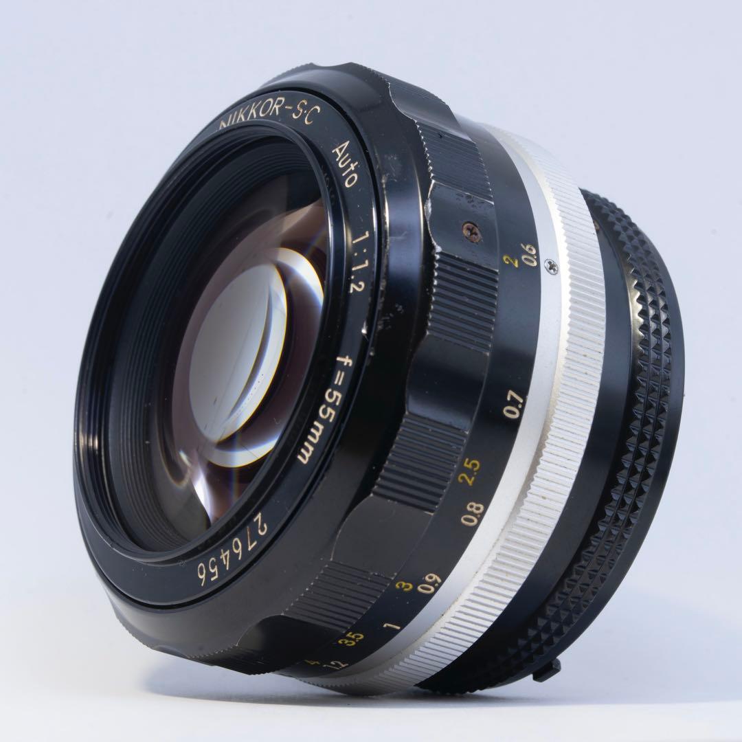 NIKKOR 55mm F1.2 Auto SC 純正Ai改造済み！