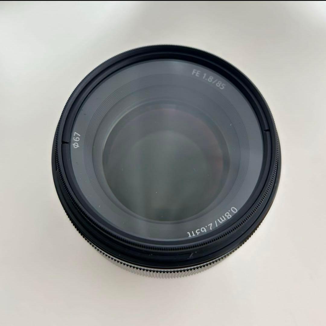 SONY FE85mm f1.8αシリーズ保証期限内 プロテクター付き