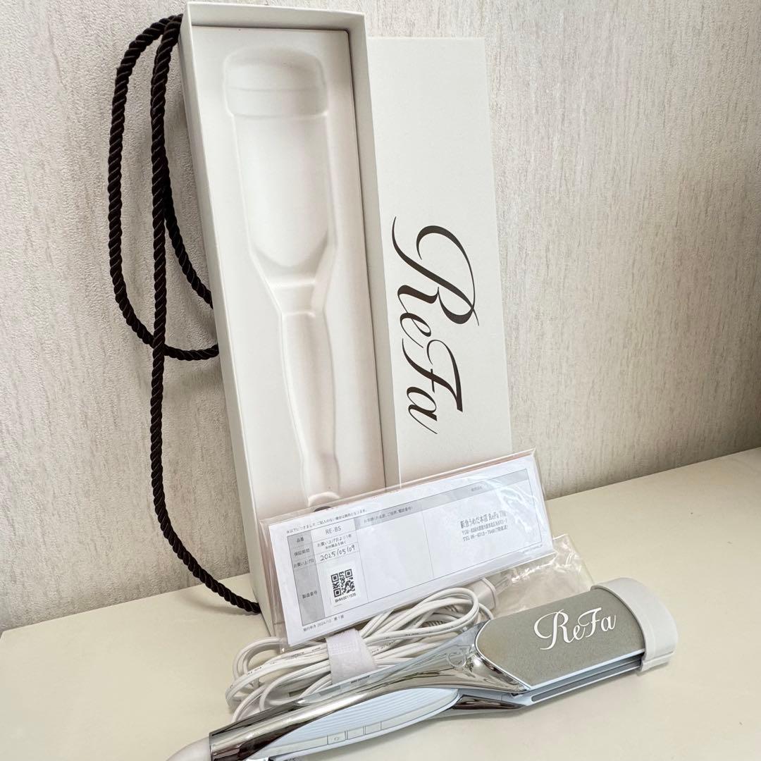 【美品】ReFa リファパワーストレートアイロンプロ 保証書有り