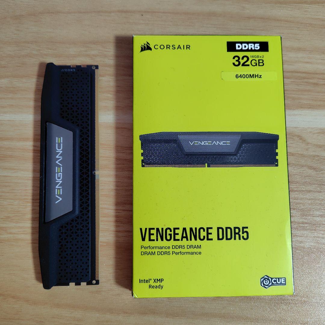 メモリー Corsair Vengeance DDR5 32GB 6400MHz