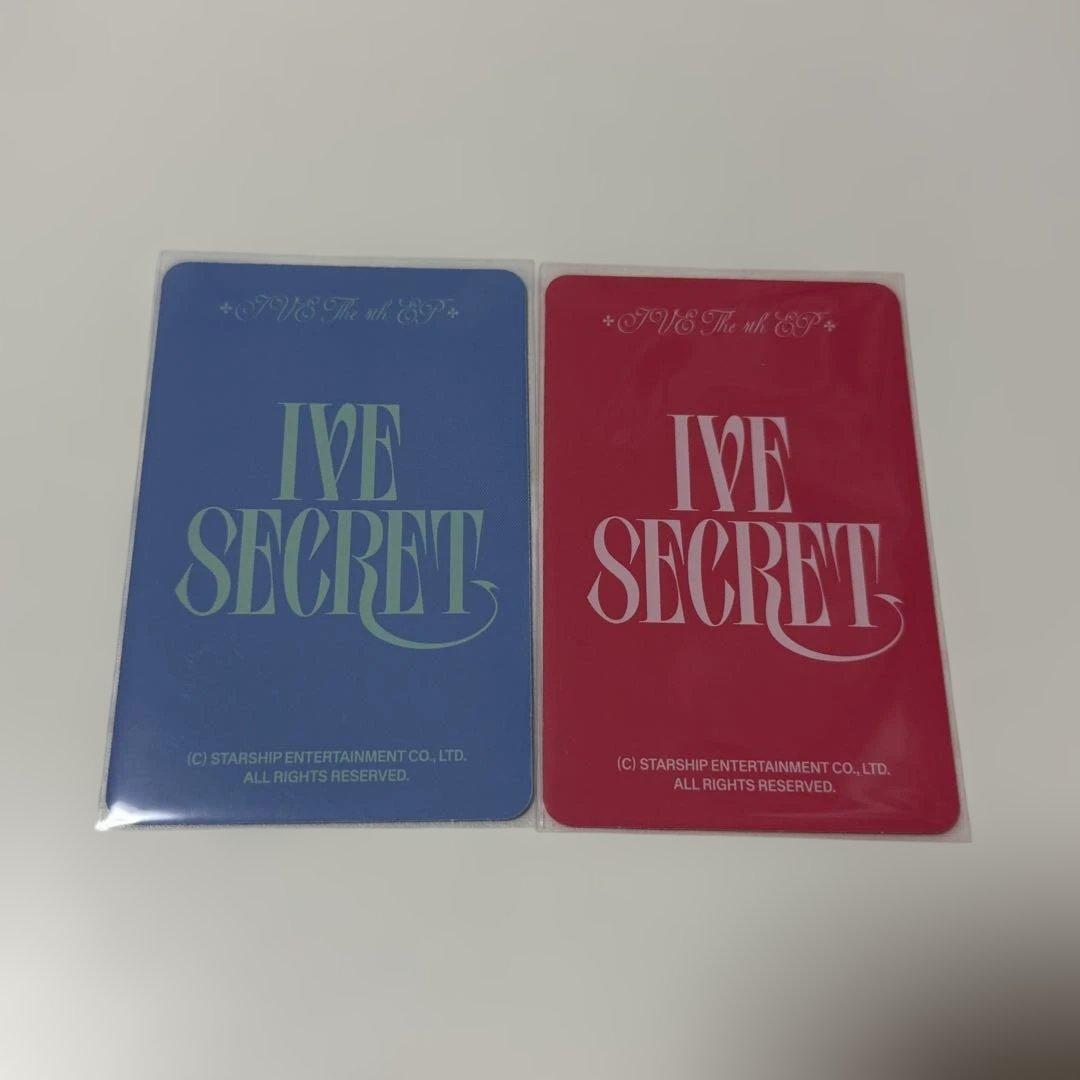 IVE SECRET target US 特典 トレカ ウォニョン